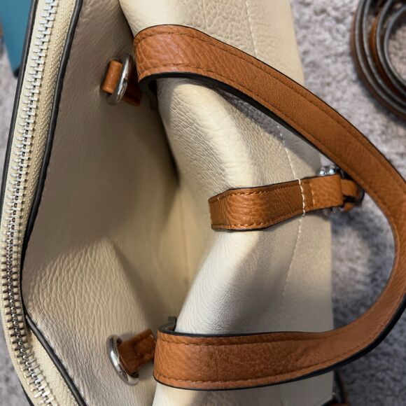 Charming Charlie Ivory and Teal Purse Bag Lot of 2 Crossbody - Picture 7 of 12